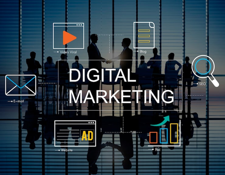 Anand Digital Media team planning a digital marketing strategy